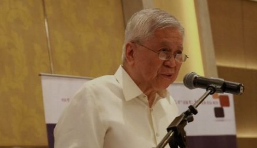 Former foreign affairs secretary Albert del Rosario