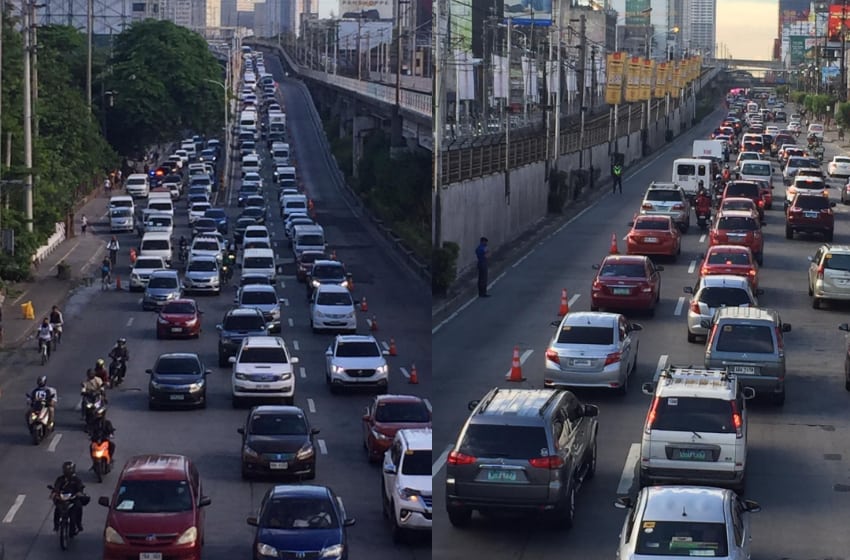 Heavy traffic woes Day 1 of GCQ in Metro Manila