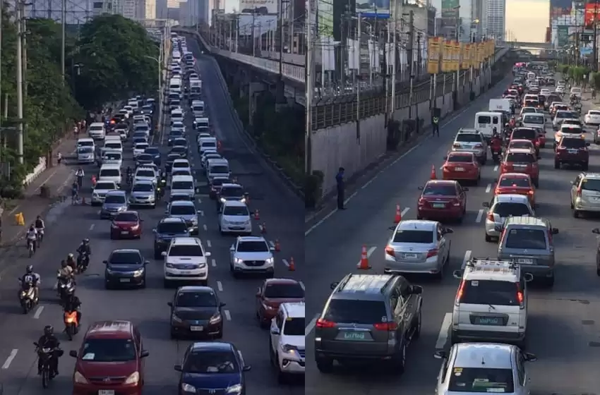 Heavy traffic woes Day 1 of GCQ in Metro Manila