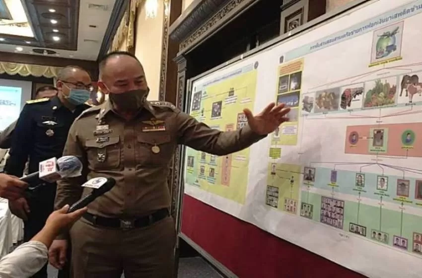 Police in Northern Thailand Bust 61 People for Money Laundering