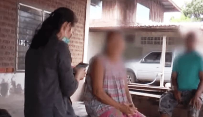 Pregnant child parents in northeastern Thailand