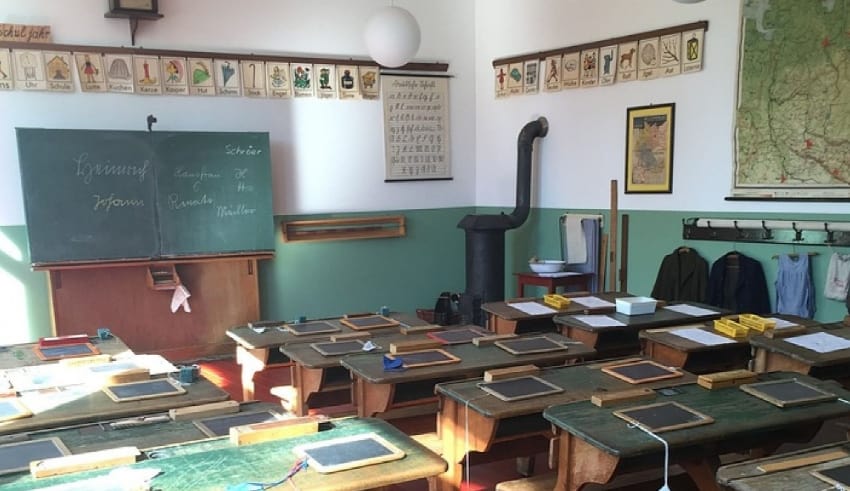 School class rooms setup