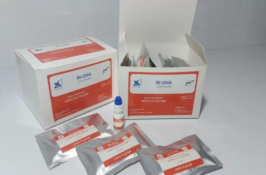 Indonesia launches rapid test kits domestically, called RI-GHA
