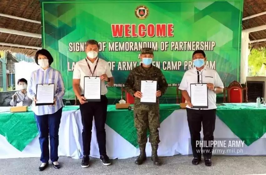 Army launches program to boost farming in camps