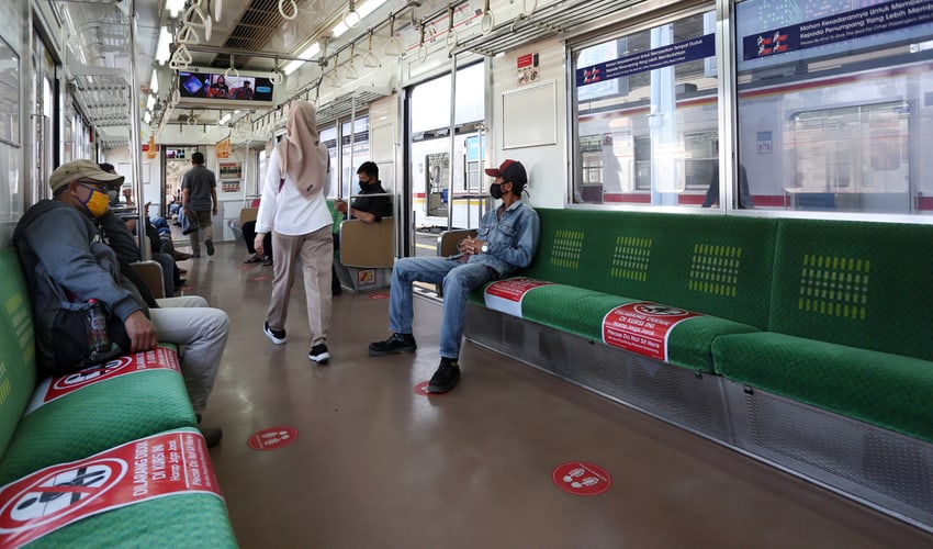 DKI Jakarta transitional large-scale social restriction officially extended