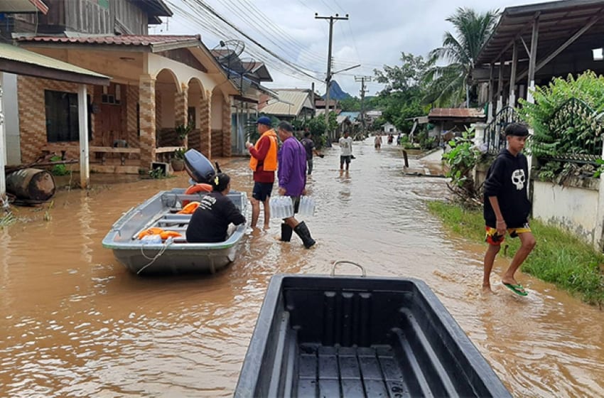 Storm Sinlaku Still on Force for Flood Alerts Across Chiang Mai and Loei Provinces