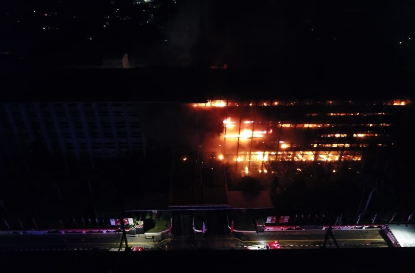 Fire Blazed Attorney General’s Office – Important Files Unaffected