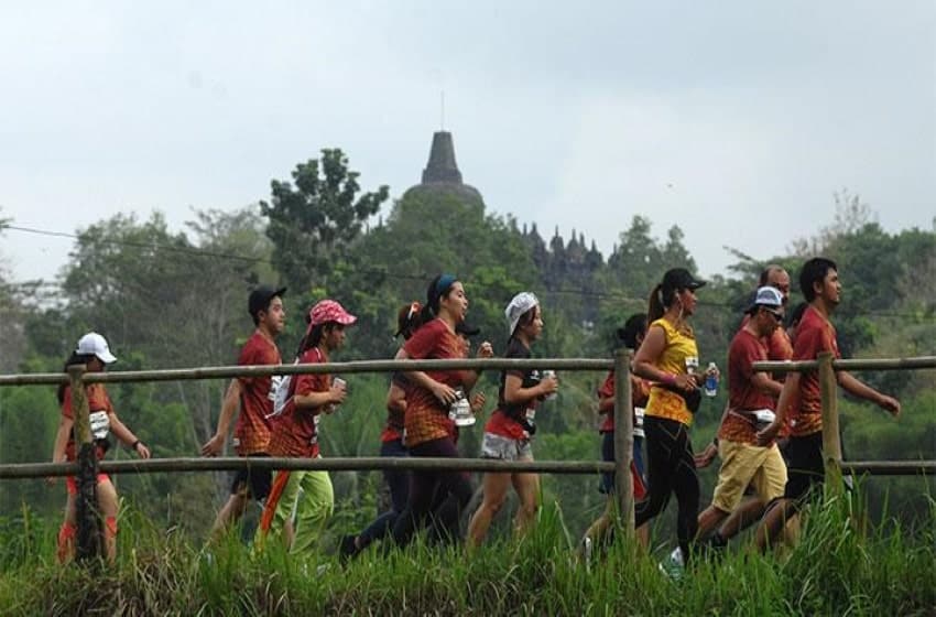 Borobudur Marathon 2020 being held with virtual and actual running concept