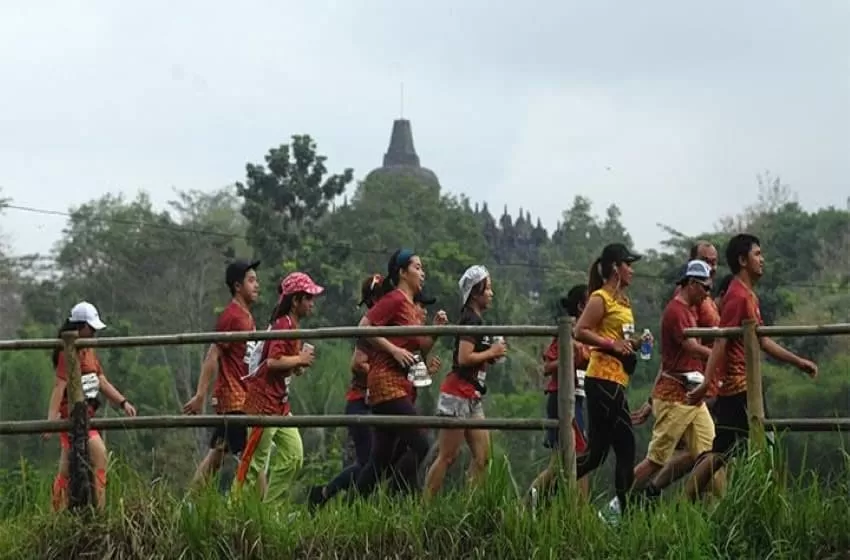 Borobudur Marathon 2020 being held with virtual and actual running concept