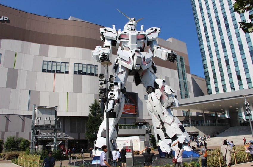 Lo And Behold, In Yokohama, The Giant Gundam Robot Returns With Slick Killer Movements