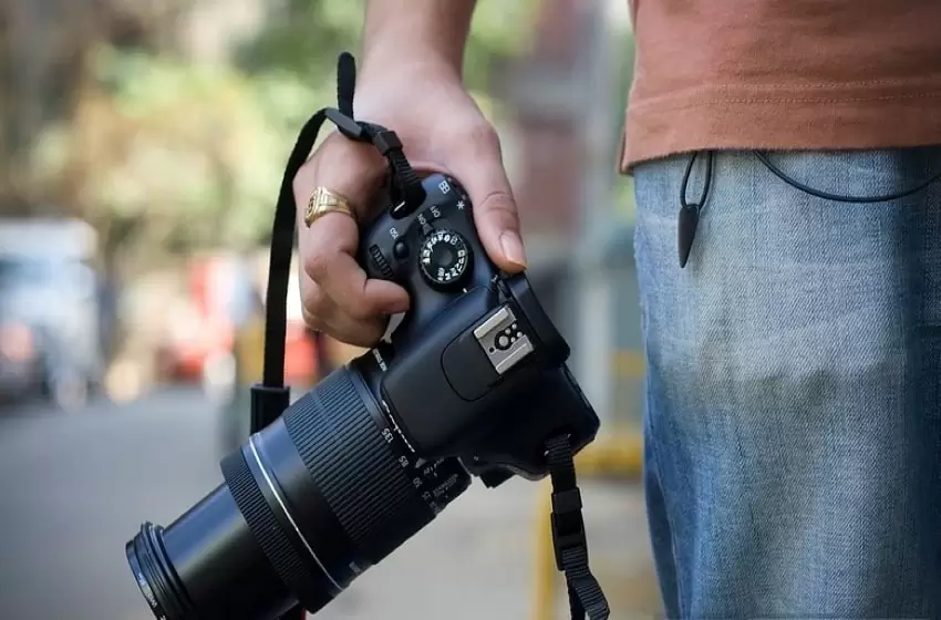 A photographer from Switzerland at Trial in Hong Kong