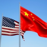 US and China Flag