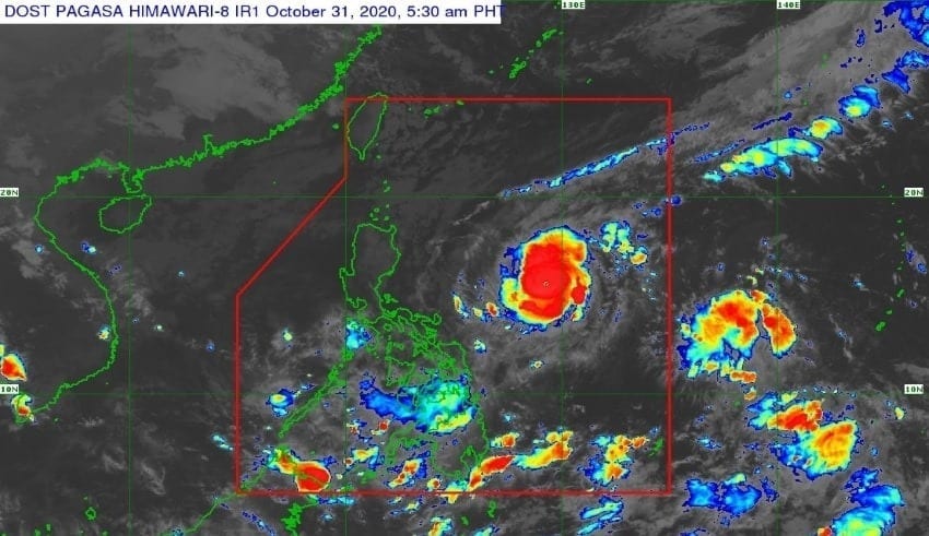 Typhoon to bring intense rain towards the Philippine