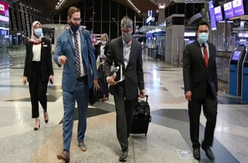 McFeeters, the current US ambassador, arrives in Malaysia