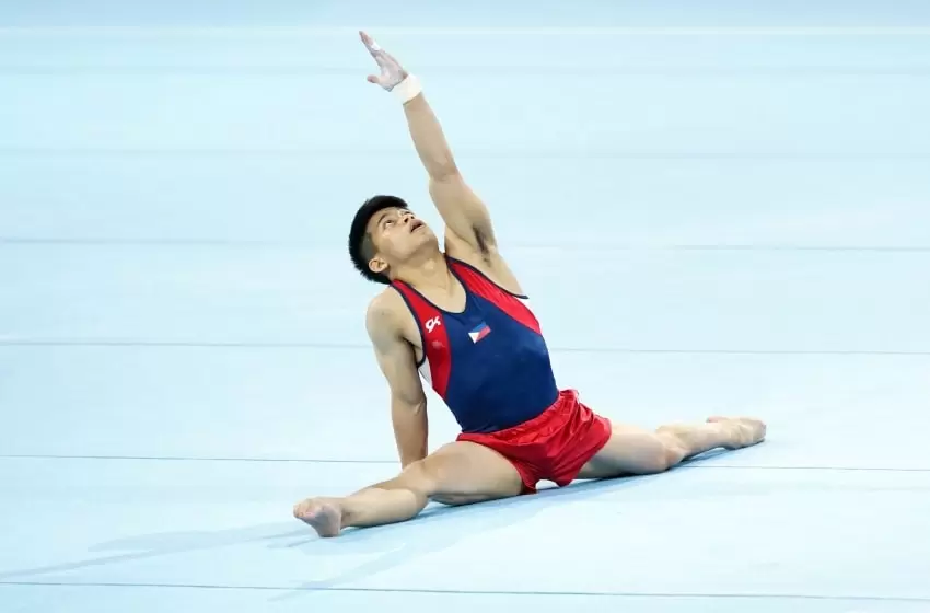 Yulo on being Flexible on the Triple Backflip