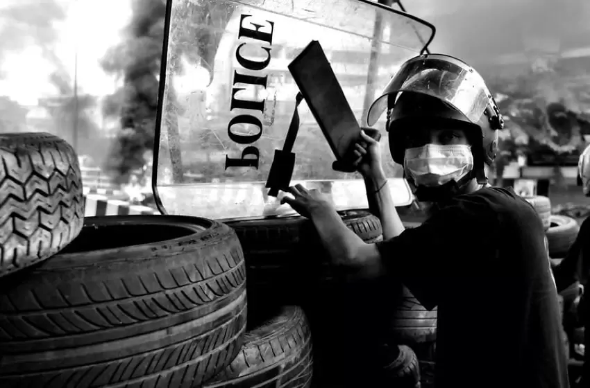 A Intense Protest and Rubber Bullets Continues