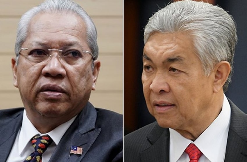 Annuar informs Zahid that he needs to confirm a letter to the PM about Umno’s withdrawal of support.