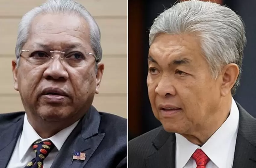 Annuar informs Zahid that he needs to confirm a letter to the PM about Umno’s withdrawal of support.