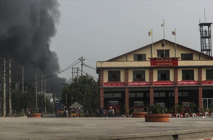 Five people killed in an explosion in Myanmar
