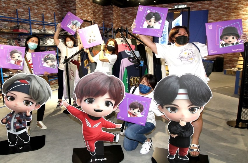 First BTS pop-up shop opens in Malaysia for the fully vaccinated