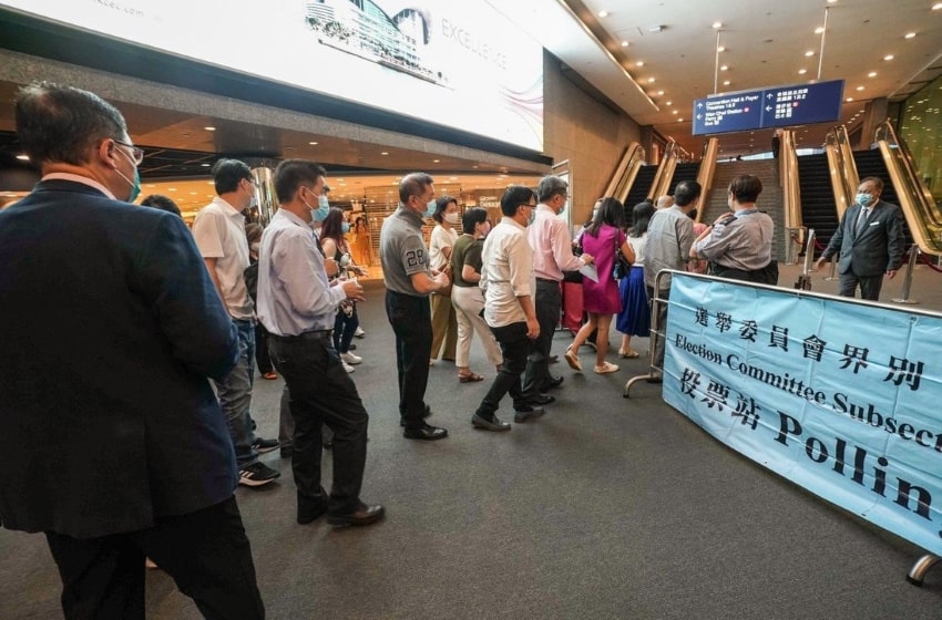 Political Shift amid the election process in Hong Kong