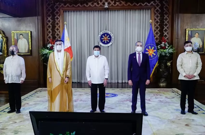 A New Milestone Was Set as Rodrigo Duterte Received Credentials from UAE