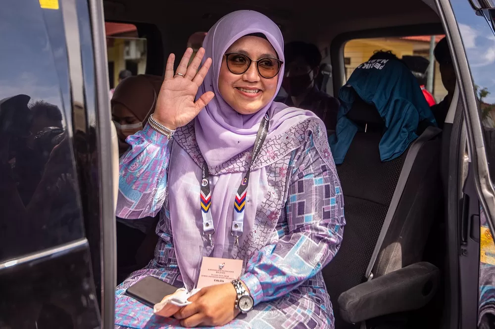 Bersatu Srikandi vice-chief says will leave it to Tanjung Bidara voters