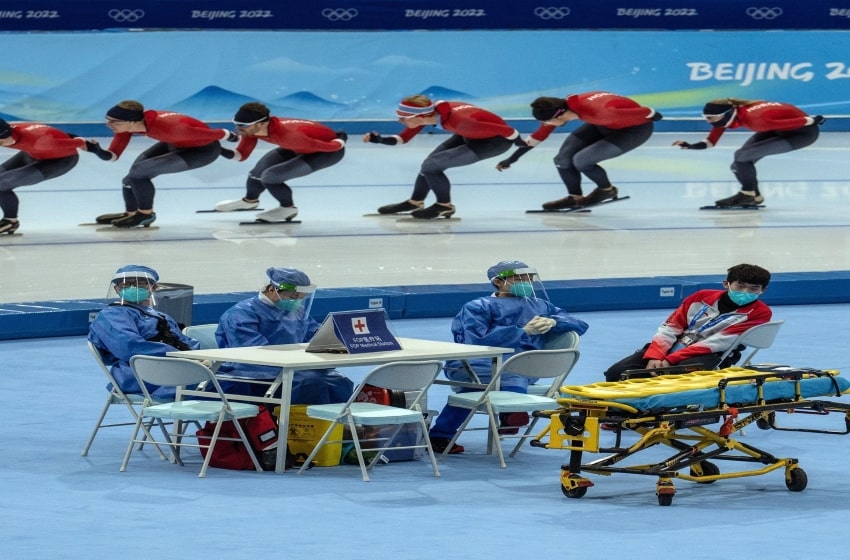 Covid cases among Olympic athletes rise in China