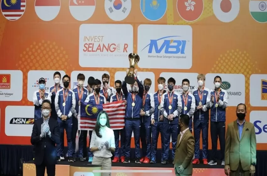 Malaysian men overturn Indonesian domination in Badminton Asia Team 2022