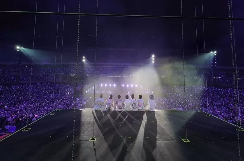 BTS returns to the stage for the first time since the pandemic in Seoul