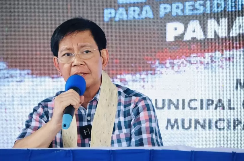 There’s No Way Lacson Will Back Out