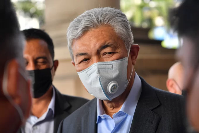 Muhyiddin is being sued by Zahid for defamation over court case intervention charges