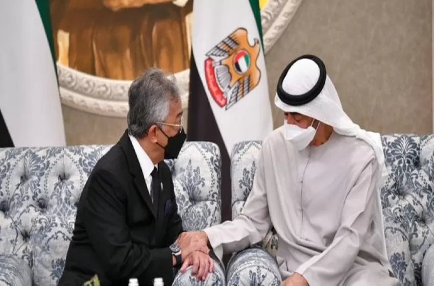 In Abu Dhabi, King meets with the country’s new president