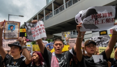 At the start of a visit to the city, Chinese President declares Hong Kong a "reborn of fire"