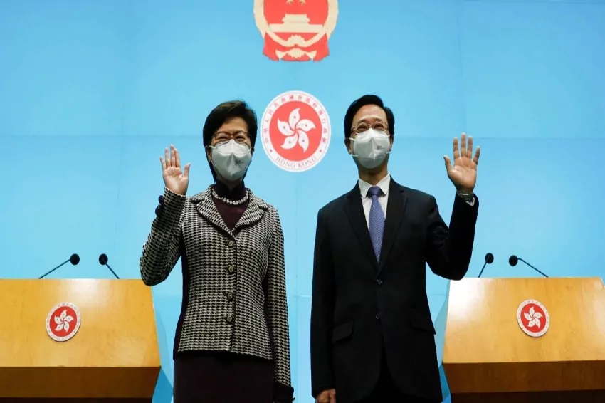 China names a new leader for Hong Kong’s cabinet
