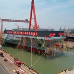 'Fujian,' China's third and most advanced aircraft carrier, is launched