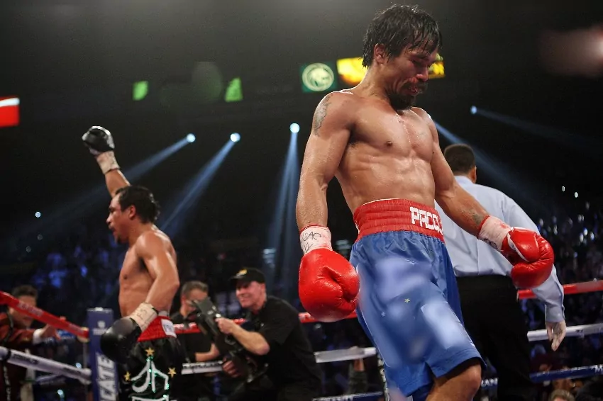 Manny Pacquiao pays a visit to the Camp Nou of FC Barcelona