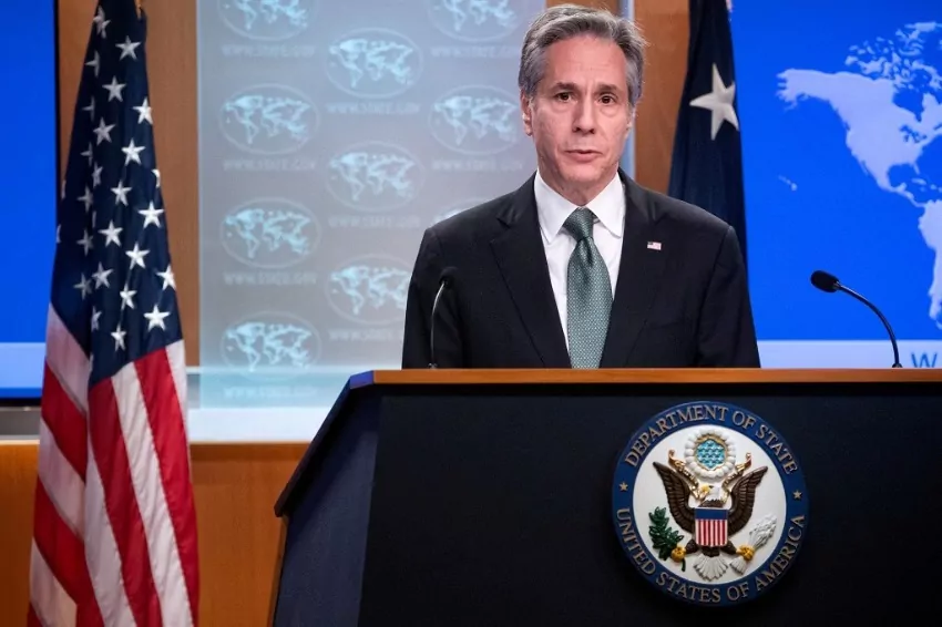 Blinken promises to pressure Myanmar’s junta in Thailand