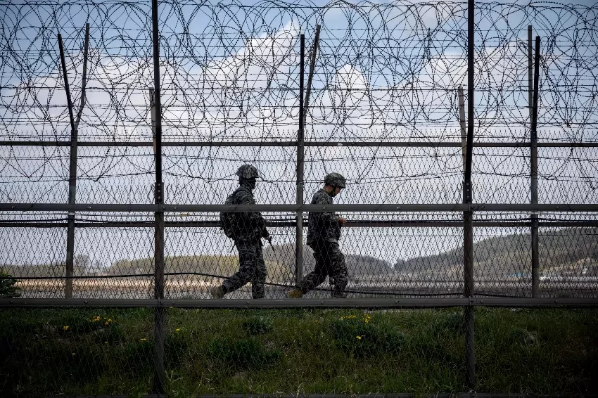 COVID-19 outbreak linked with 'alien things' near South Korean border
