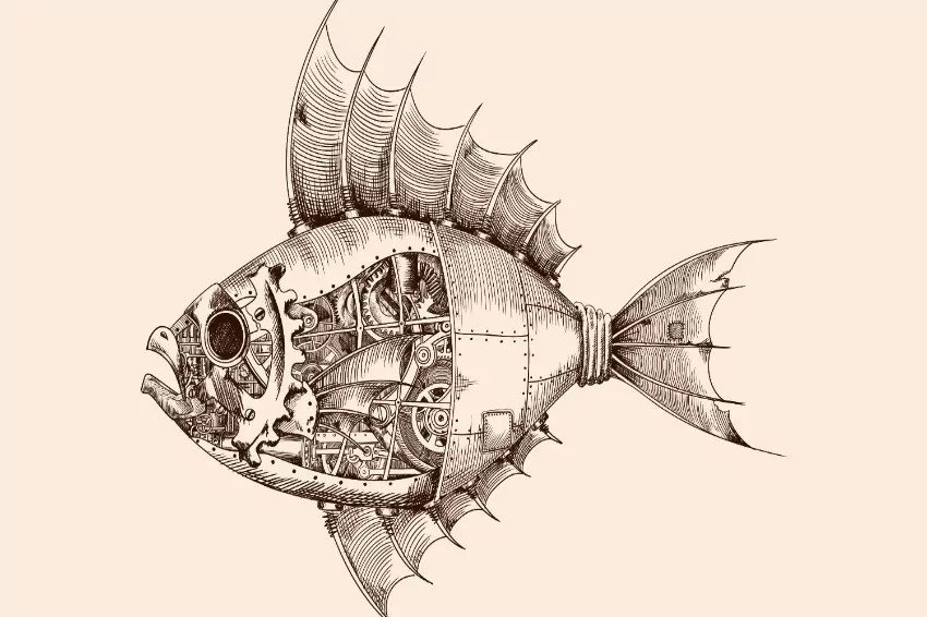 Chinese scientists create microplastic-eating robot fish