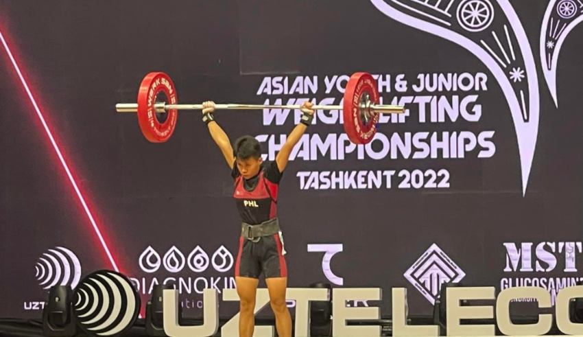 Colonia wins 3 medals at the Asian Youth Weightlifting