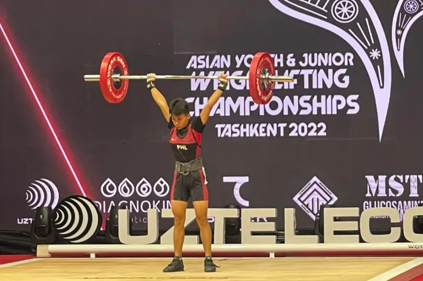 Colonia wins 3 medals at the Asian Youth Weightlifting
