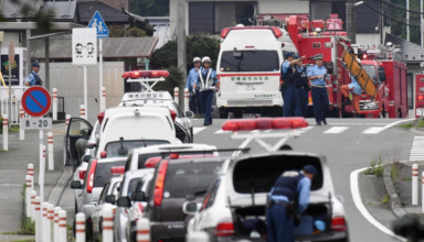 Execution of a suspect in the Japan stabbing spree of 2008