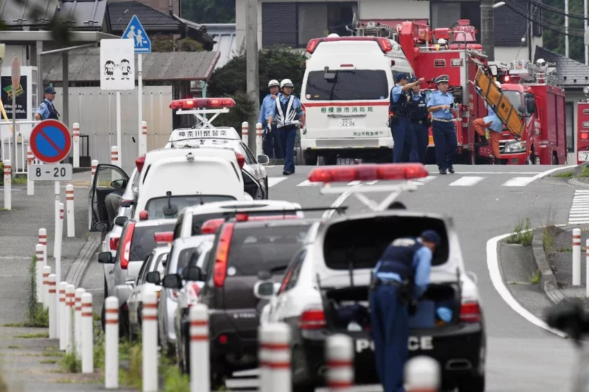 Execution of a suspect in the Japan stabbing spree of 2008