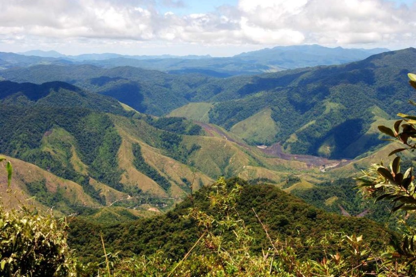 How long can the Sierra Madre range shelter Manila from the forces of