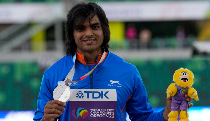 Olympic champion Chopra earns India's first worlds silver