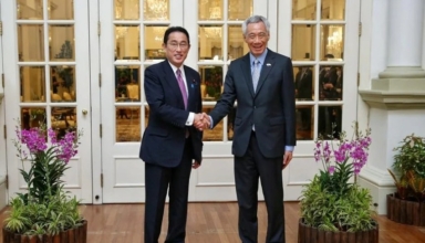 PM Lee congratulates Kishida on his election win