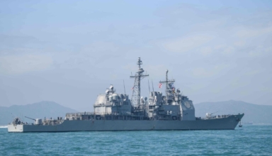 US Navy ship nears South China Sea islands again