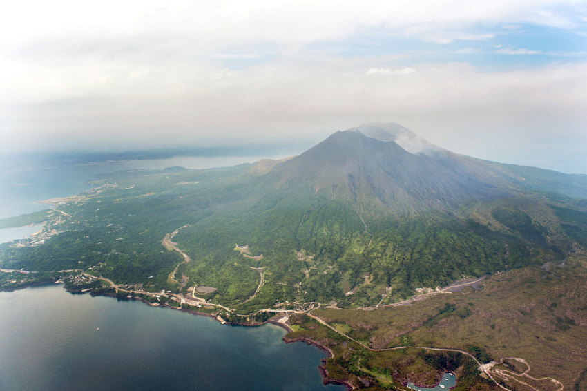 Volcano erupts on Kyushu, western Japan; no damage reported