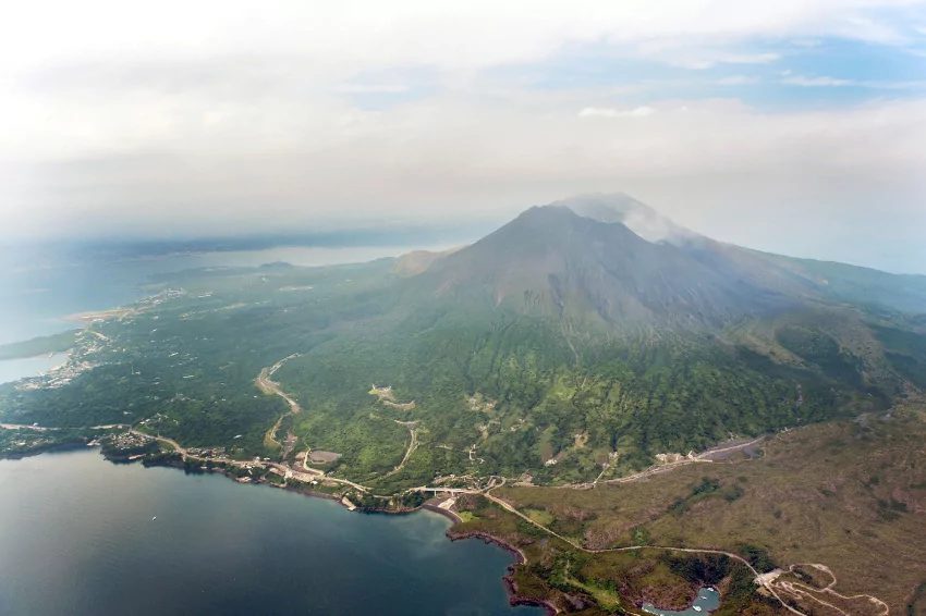 Volcano erupts on Kyushu, western Japan; no damage reported